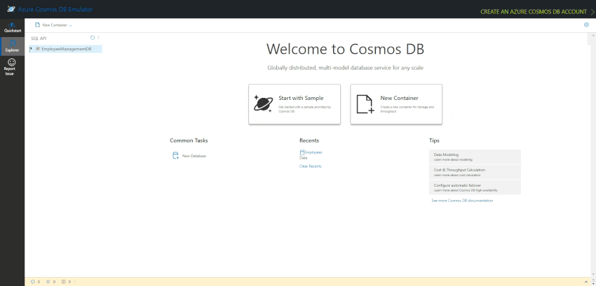 CRUD Operations In ASP.NET Core Blazor Server with Azure Cosmos DB and C#