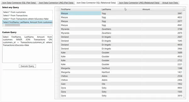 DataTable