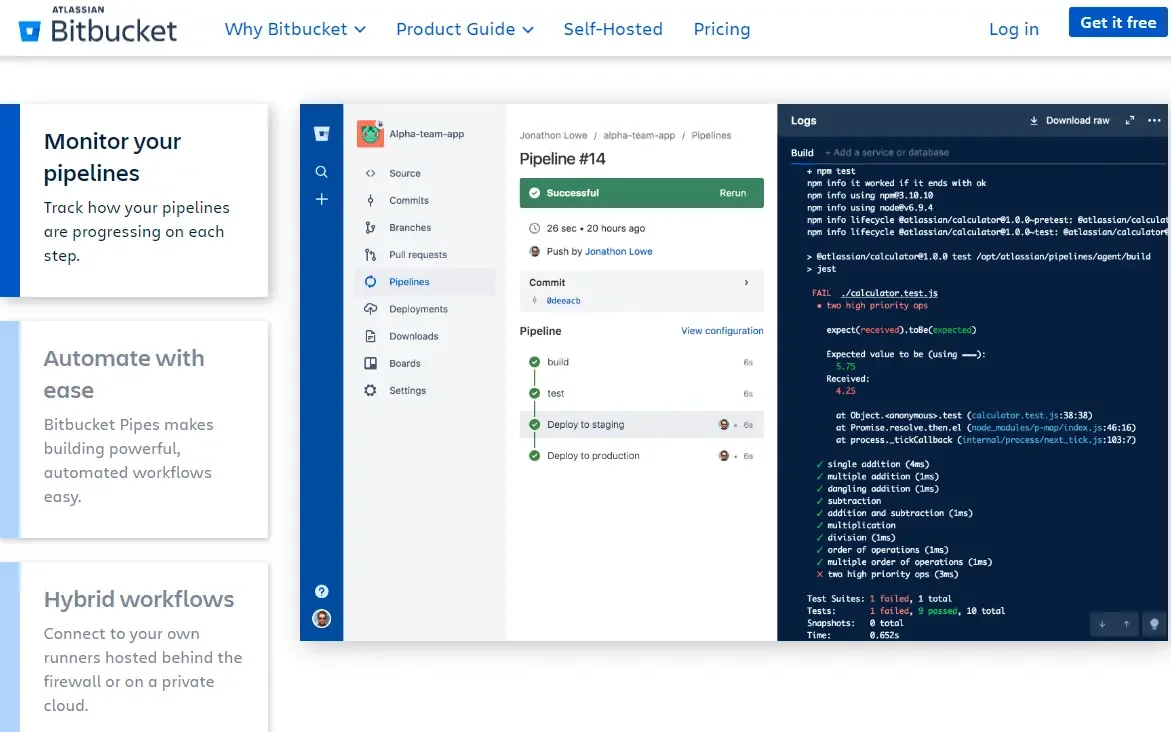 Bitbucket CI/CD