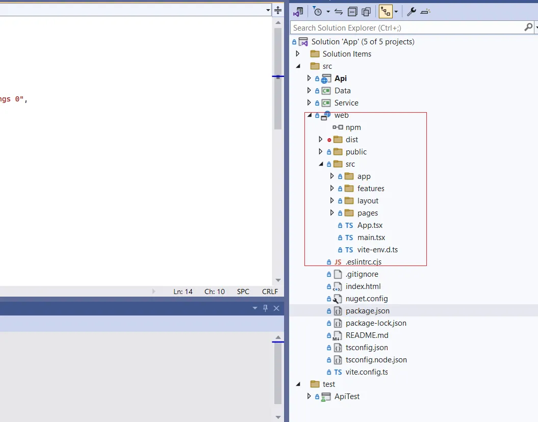Javascript project type for Visual Studio