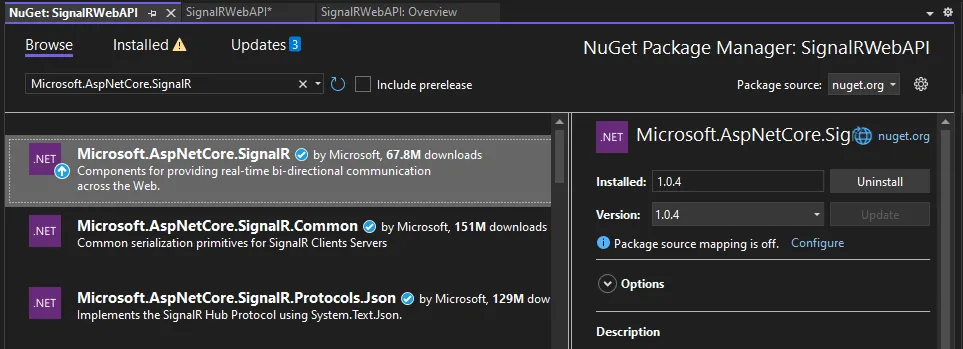 Microsoft.AspNetCore.SignalR