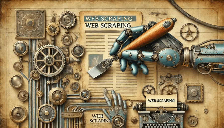 What is web scraping in OSINT?