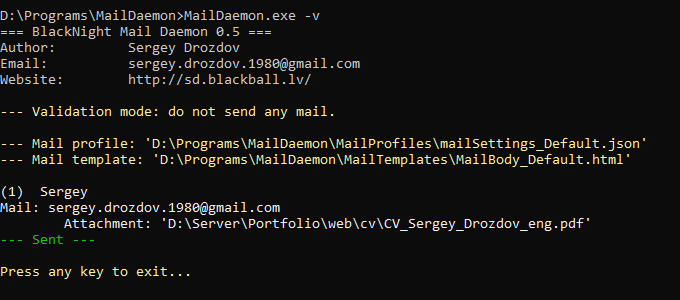 Mail Daemon