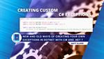Creating Custom C# Exception Types