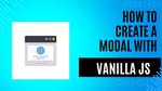 Vanilla JavaScript modal with multiple open/close handlers